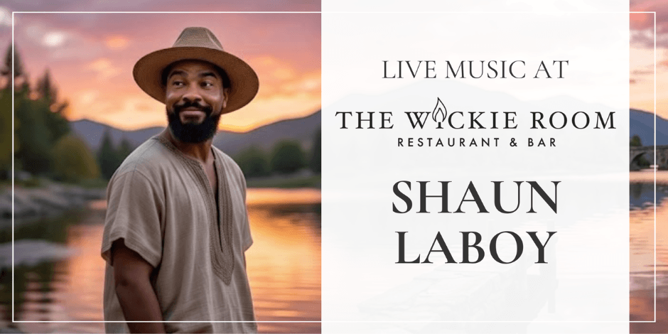 Live music event featuring Shaun Laboy at The Wackie Room Restaurant & Bar