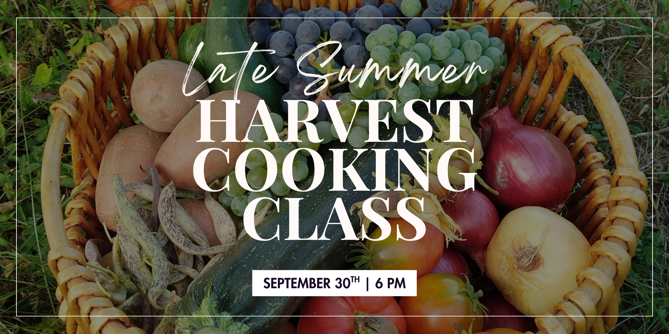 Join us for a private, chef-guided culinary experience celebrating the flavors of late summer. Gather with family, friends, or a significant other for a hands-on three-course meal, with expert instruction and guidance from our chef throughout the experience. Begin with a Jersey Tomato, Bacon & Red Onion Salad, followed by a chef-guided, hands-on entrée course featuring Pan-Seared Salmon with Caper Butter Pan Sauce, Haricot Vert, Sherry Vinegar & Herbs. Finish the evening with a No-Bake Lemon Cheesecake with a Hazelnut Crust. Whether you're looking to sharpen your culinary skills or simply enjoy a memorable evening of food and connection, this intimate cooking class offers the perfect taste of the late-summer harvest.